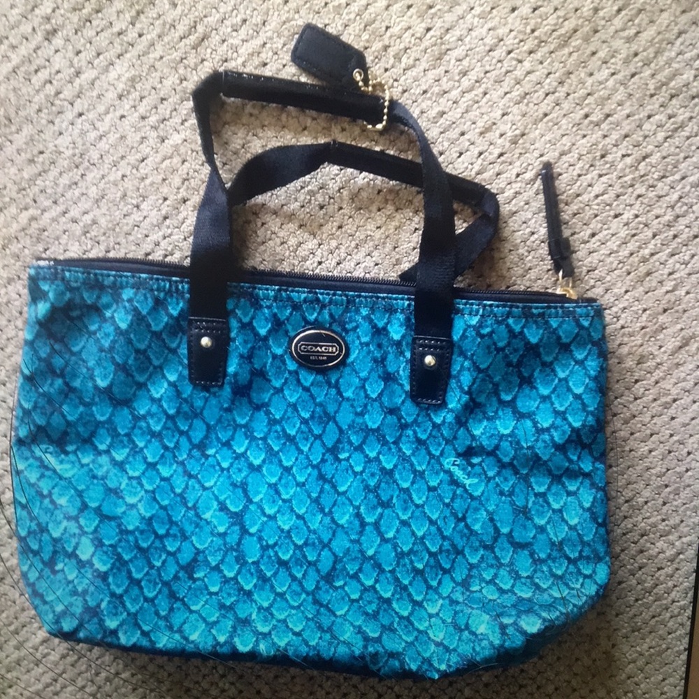 Brand new Coach travel/cosmetic bag